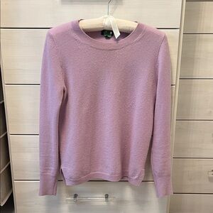 Four (4) J. Crew Soft Cashmere Crew Neck Sweaters - Size S